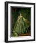 Portrait of the Empress Anna Ivanovna (1693-1740) 1730-Louis Caravaque-Framed Premium Giclee Print