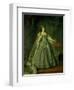 Portrait of the Empress Anna Ivanovna (1693-1740) 1730-Louis Caravaque-Framed Premium Giclee Print