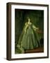 Portrait of the Empress Anna Ivanovna (1693-1740) 1730-Louis Caravaque-Framed Giclee Print