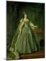 Portrait of the Empress Anna Ivanovna (1693-1740) 1730-Louis Caravaque-Mounted Giclee Print