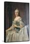 Portrait of the Empress Catherine the Great, after 1762-Vigilius Erichsen-Framed Stretched Canvas