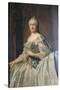 Portrait of the Empress Catherine the Great, after 1762-Vigilius Erichsen-Stretched Canvas