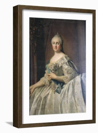 Portrait of the Empress Catherine the Great, after 1762-Vigilius Erichsen-Framed Giclee Print