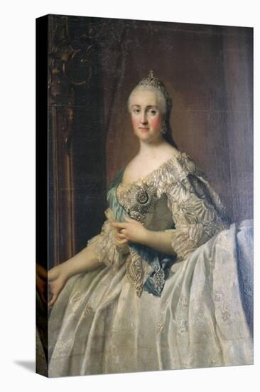 Portrait of the Empress Catherine the Great, after 1762-Vigilius Erichsen-Stretched Canvas