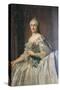 Portrait of the Empress Catherine the Great, after 1762-Vigilius Erichsen-Stretched Canvas