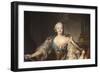 Portrait of the Empress Elizabeth Petrovna, 1758-Louis Tocque-Framed Giclee Print