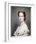 Portrait of the Empress Eugenie (1826-1920)-Franz Xaver Winterhalter-Framed Giclee Print