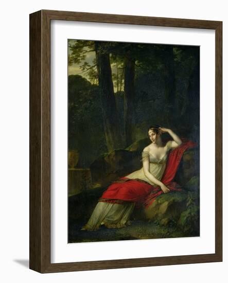 Portrait of the Empress Josephine (1763-1814), 1805-Pierre-Paul Prud'hon-Framed Giclee Print