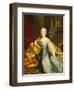 Portrait of the Empress Maria-Theresa, 1749-Johann Gottfried Auerbach-Framed Giclee Print