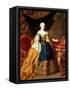 Portrait of the Empress Maria Theresa of Austria (1717-80)-Martin van Meytens-Framed Stretched Canvas