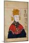 Portrait of the Empress Wu Zetian-null-Mounted Giclee Print