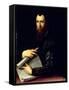 Portrait of the Engineer Luca Martini-Agnolo Bronzino-Framed Stretched Canvas