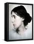 Portrait of the English Writer Virginia Woolf (Photo)-George Charles Beresford-Framed Stretched Canvas