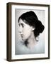 Portrait of the English Writer Virginia Woolf (Photo)-George Charles Beresford-Framed Giclee Print