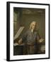 Portrait of the Engraver Jan Casper Philips-Tibout Regters-Framed Art Print
