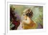 Portrait Of The Exposed Girl Behind-balaikin2009-Framed Premium Giclee Print