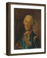 Portrait of the Field Marshal and Politician Count Burkhard Christoph Von Munnich (1683-176), 1764-Heinrich Buchholz-Framed Giclee Print