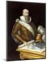 Portrait of the First Duke of Sully, Maximilien De Bethune by Frans Pourbus the Younger-null-Mounted Giclee Print