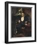 Portrait of the Founder of the First Russian Private Opera Savva Mamontov (1841-191), 1897-Mikhail Alexandrovich Vrubel-Framed Giclee Print