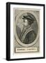 Portrait of the French Theologian John Calvin-null-Framed Giclee Print