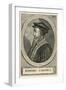 Portrait of the French Theologian John Calvin-null-Framed Giclee Print