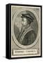 Portrait of the French Theologian John Calvin-null-Framed Stretched Canvas