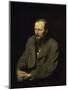 Portrait of the Fyodor Dostojevsky-Vasili Grigorevich Perov-Mounted Giclee Print