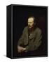 Portrait of the Fyodor Dostojevsky-Vasili Grigorevich Perov-Framed Stretched Canvas