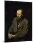 Portrait of the Fyodor Dostojevsky-Vasili Grigorevich Perov-Mounted Premium Giclee Print