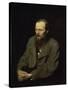 Portrait of the Fyodor Dostojevsky-Vasili Grigorevich Perov-Stretched Canvas