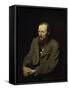 Portrait of the Fyodor Dostojevsky-Vasili Grigorevich Perov-Framed Stretched Canvas