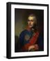 Portrait of the General-Aide-De-Camp Count Pyotr Tolstoy (1761-184)-Vladimir Lukich Borovikovsky-Framed Giclee Print