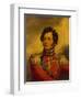 Portrait of the General Fyodor Petrovich Uvarov (1773-182), before 1825-George Dawe-Framed Giclee Print