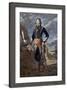 Portrait of the General Marceau after a Painting by Antoine Louis Francois Sergent-null-Framed Giclee Print