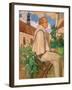 Portrait of the Geneticist Johann Gregor Mendel, 1926-Mikhail Dmitrievich Ezuchevsky-Framed Giclee Print