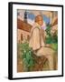 Portrait of the Geneticist Johann Gregor Mendel, 1926-Mikhail Dmitrievich Ezuchevsky-Framed Giclee Print