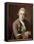 Portrait of the German Composer Johan Christian Bach-Thomas Gainsborough-Framed Stretched Canvas