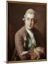Portrait of the German Composer Johan Christian Bach-Thomas Gainsborough-Mounted Giclee Print