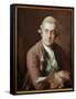 Portrait of the German Composer Johan Christian Bach-Thomas Gainsborough-Framed Stretched Canvas