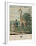 Portrait of the Giraffe, 1827-Abraham Bruiningh van Worrell-Framed Giclee Print