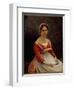 Portrait of the Girl (Oil on Canvas, 19Th Century)-Jean Baptiste Camille Corot-Framed Giclee Print