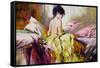 Portrait of the Girl on a Bed-balaikin2009-Framed Stretched Canvas