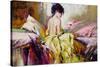 Portrait of the Girl on a Bed-balaikin2009-Stretched Canvas