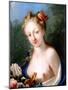 Portrait of the Goddess Flora, C.1720-Giovanni Antonio Pellegrini-Mounted Giclee Print