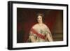 Portrait of the Grand Duchess Anna Pavlovna, 1849-Nicaise De Keyser-Framed Giclee Print