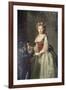Portrait of the Grand Duchess Elizabeth Alexeyevna, 1795-Elisabeth Louise Vigee-LeBrun-Framed Giclee Print