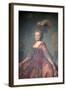 Portrait of the Grand Duchess Maria Feodorovna, 1777-Alexander Roslin-Framed Giclee Print