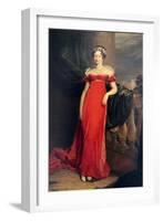 Portrait of the Grand Duchess Maria Pavlovna, C1822-George Dawe-Framed Giclee Print