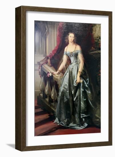 Portrait of the Grand Duchess Olga Nikolaevna, 1841-Christina Robertson-Framed Giclee Print