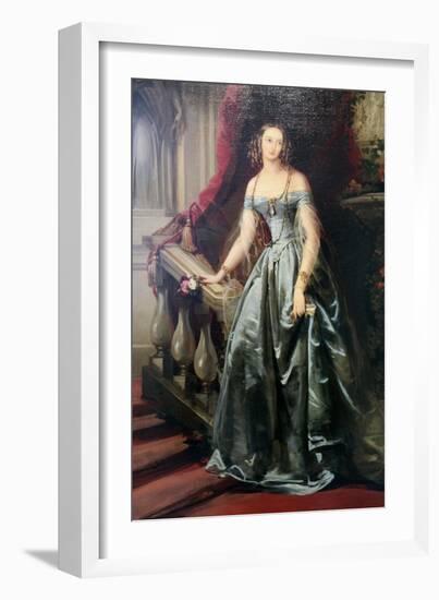 Portrait of the Grand Duchess Olga Nikolaevna, 1841-Christina Robertson-Framed Giclee Print